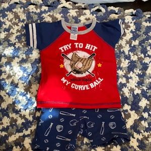 Kids set. Shorts and shirt